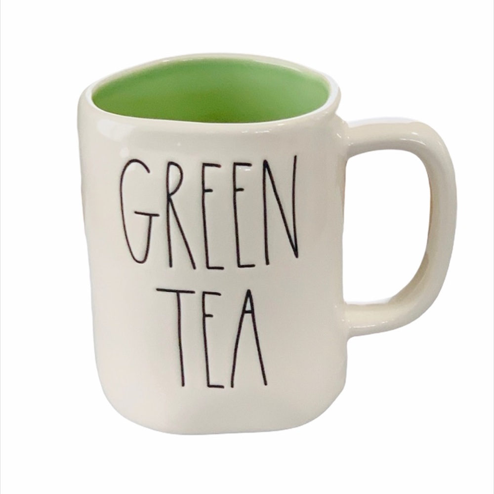 Rae Dunn GREEN TEA MUG coffee tea hot cocoa